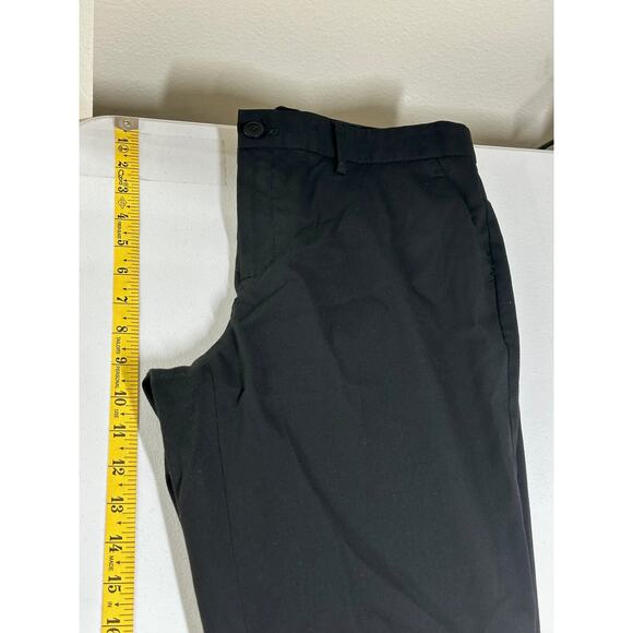 Banana Republic Pants Women 4 Black Ankle Straight Dressy Minimalist Office Work - Picture 7 of 8